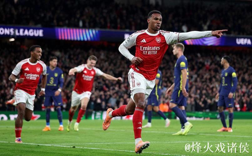 欧冠-约克雷斯双响加布里埃尔建功 阿森纳4-0大胜马竞